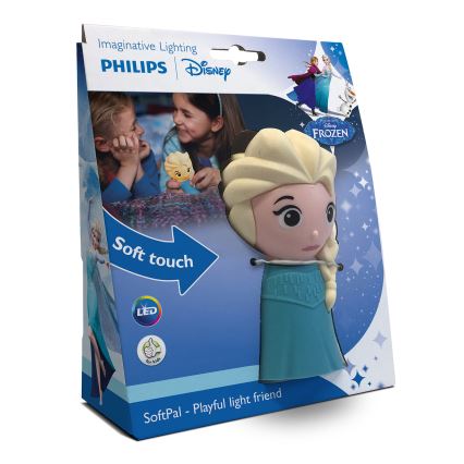Philips 71768/03/16 - Detská lampička DISNEY ELSA LED/2xAAA