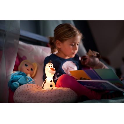 Philips 71768/08/16 - LED Detská lampa DISNEY FROZEN 1xLED/0,3W/3V