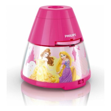 Philips 71769/28/16 - Detská stolná lampa a projektor DISNEY PRINCESS 1xLED/0,1W + 3xLED/0,3W/4,5 V Philips 71769/28/16 - Detská stolná lampa a projektor DISNEY PRINCESS 1xLED/0,1W + 3xLED/0,3W/4,5 V