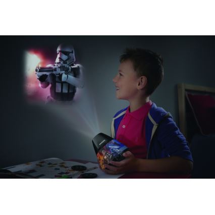 Philips 71769/30/P0 - LED detský projektor DISNEY STAR WARS LED/0,1W/3xAA