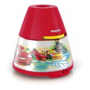 Philips 71769/32/16 - Detská stolná lampa a projektor DISNEY CARS 1xLED/0,1W + 3xLED/0,3W/4,5 V Philips 71769/32/16 - Detská stolná lampa a projektor DISNEY CARS 1xLED/0,1W + 3xLED/0,3W/4,5 V