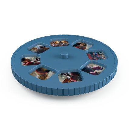 Philips 71769/35/P0 - LED detský projektor a svetlo AVENGERS 1xLED/0,1W/4,5V