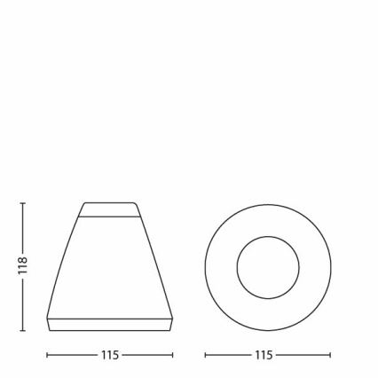 Philips 71769/53/16 - LED detská lampa DISNEY PLANES 1xLED/0,1W + 3xLED/0,3W/3xAA projektor