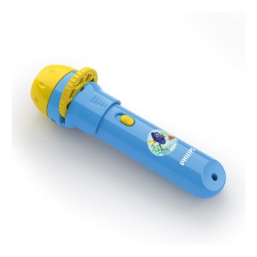 Philips 71788/90/16 - LED Detská baterka a projektor DISNEY DORY LED/3xLR44