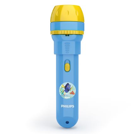 Philips 71788/90/16 - LED Detská baterka a projektor DISNEY DORY LED/3xLR44