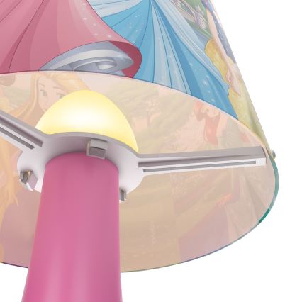 Philips 71795/28/16 -  LED Detská stolná lampa DISNEY PRINCESS LED/2,3W/230V