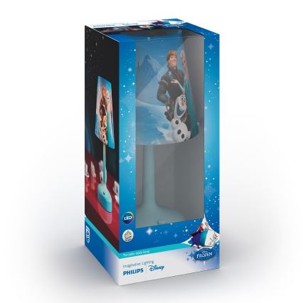 Philips 71796/08/16 - Detská stolná lampa DISNEY FROZEN LED/0,6W/3xAA