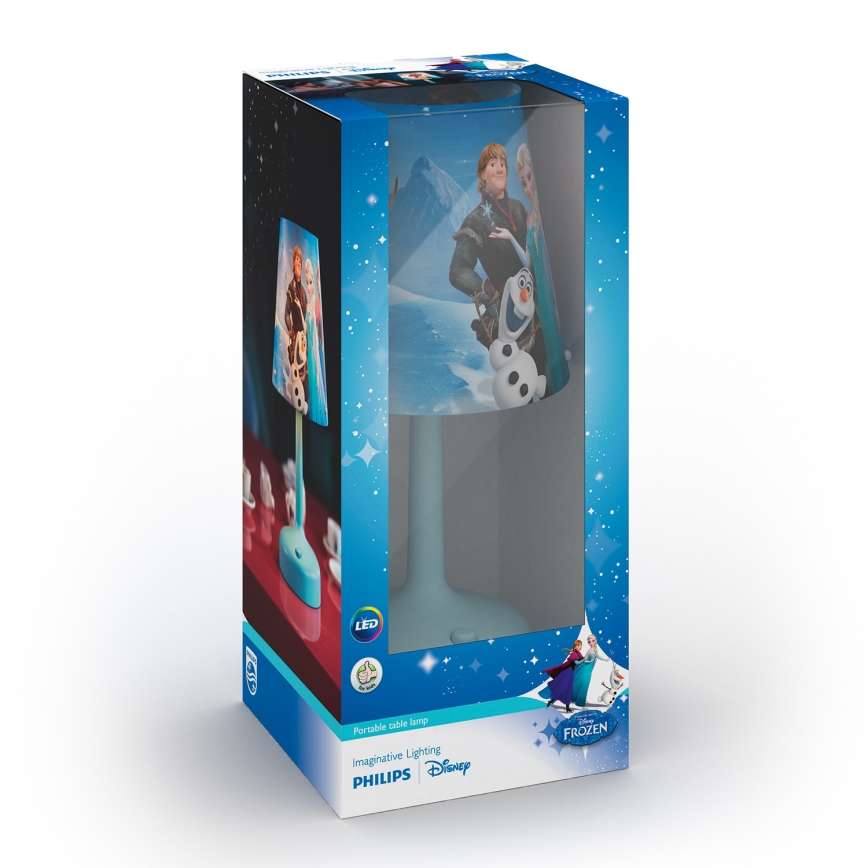 Philips 71796/08/16 - Detská stolná lampa DISNEY FROZEN LED/0,6W/3xAA