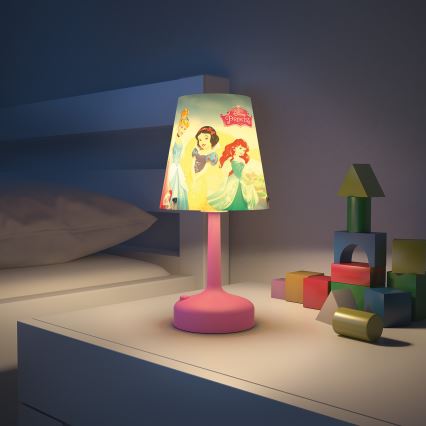 Philips 71796/28/16 - Detská stolná lampa DISNEY PRINCESS LED/0,6W/3xAA