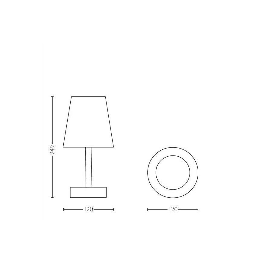 Philips 71796/30/P0 - LED Detská stolná lampa STAR WARS STORMTROOPER 1xLED/0,57W