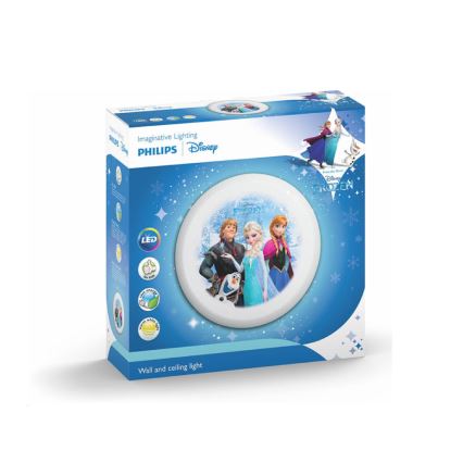 Philips 71884/08/P0 - LED Detské nástenné svietidlo DISNEY FROZEN 4xLED/2,5W/230V