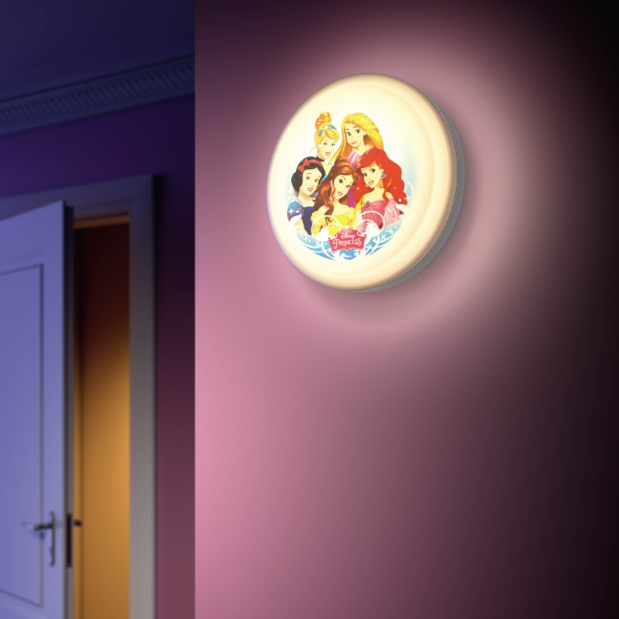 Philips 71884/28/P0 - LED Detské nástenné svietidlo DISNEY PRINCESS 4xLED/2,5W/230V