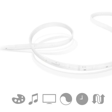 Philips - RGB LED Stmievateľný pásik Hue LIGHTSTRIP 2m