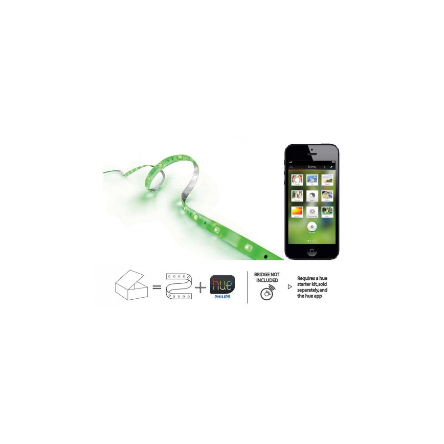 Philips 71901/55/PH - RGB LED pás HUE LIGHTSTRIP 2m
