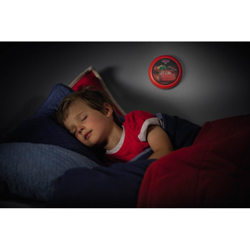 Philips 71924/32/16 - Detské dotykové svetlo DISNEY CARS LED/0,3W/2xAAA