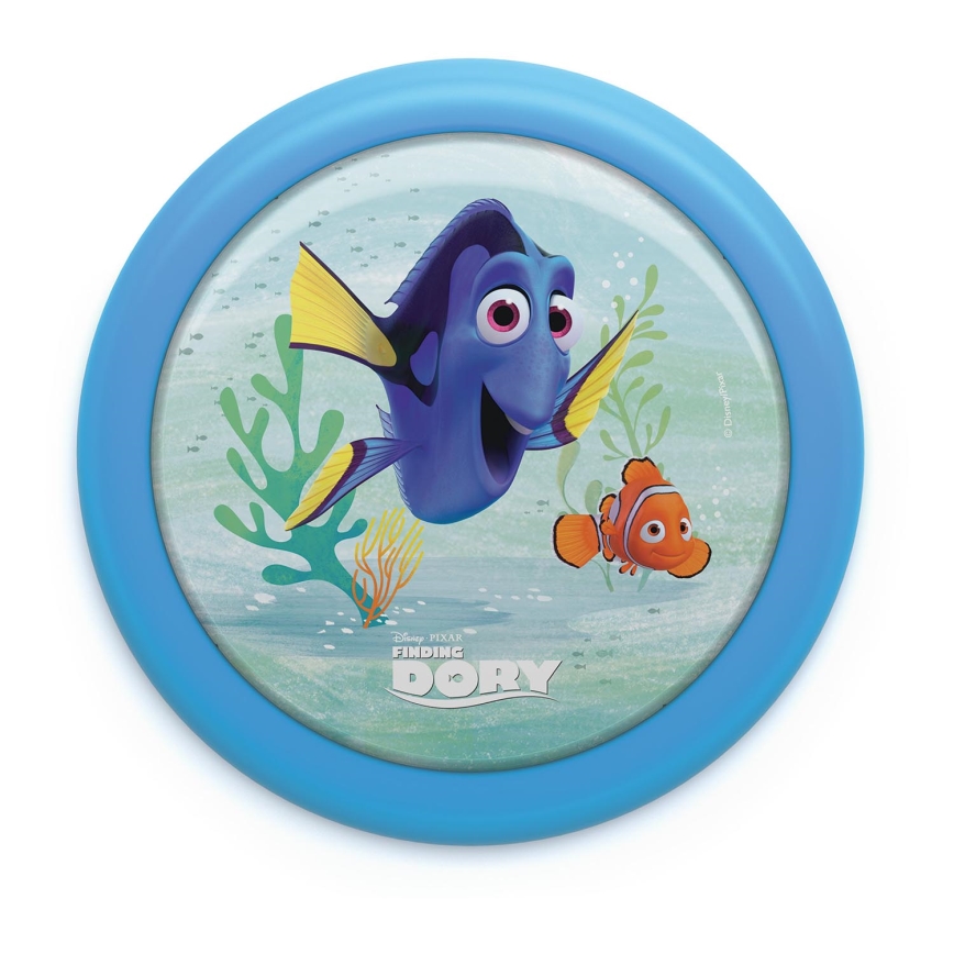 Philips 71924/35/P0 - LED Detské dotykové svetlo DISNEY FINDING DORY LED/0,3W/2xAA