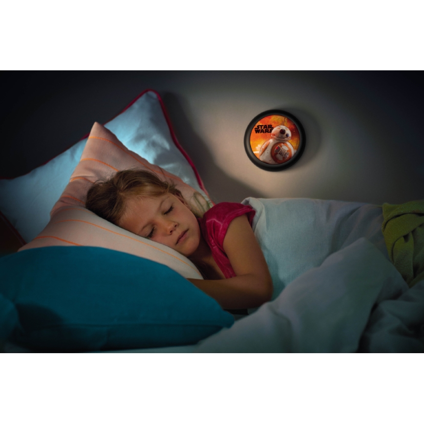 LED Detská nočná lampička LED/0,3W/2xAAA