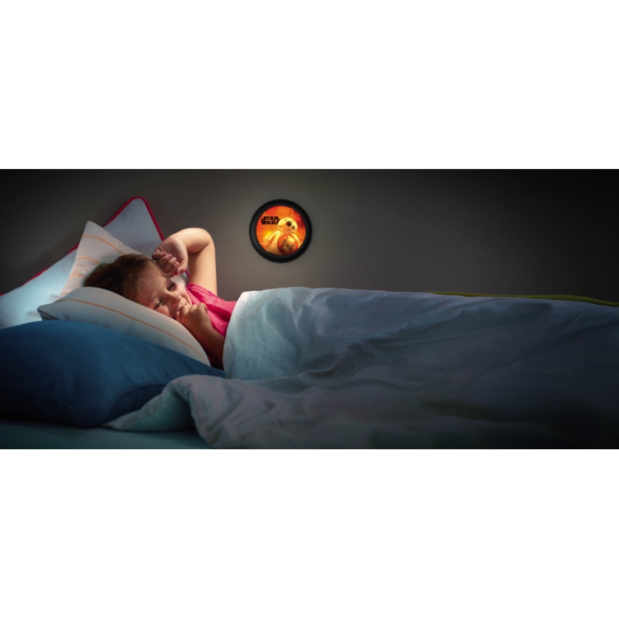 LED Detská nočná lampička LED/0,3W/2xAAA