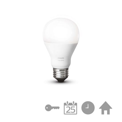 Philips - LED Stmievateľná žiarovka Hue SINGLE BULB 1xE27/9W 2700K