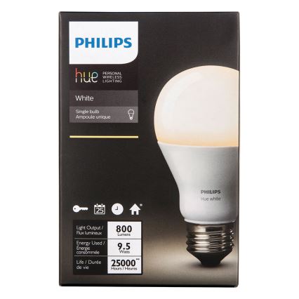 Philips 8718696449578 - LED žiarovka stmievateľná HUE SINGLE BULB 1xE27/9,5W