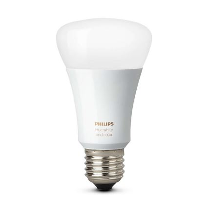 LED stmievateľná žiarovka Philips Hue WHITE AND COLOR AMBIANCE 1xE27/10W/230V 2000 - 6500K