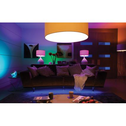 LED stmievateľná žiarovka Philips Hue WHITE AND COLOR AMBIANCE 1xE27/10W/230V 2000 - 6500K