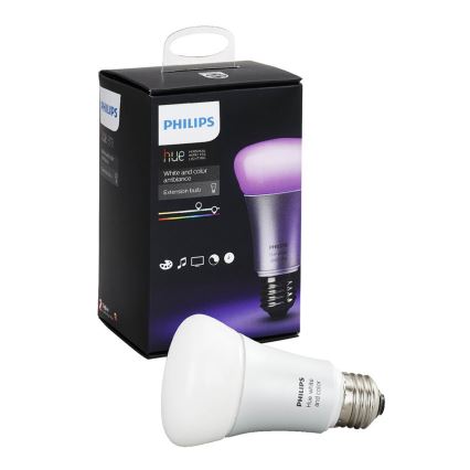 LED stmievateľná žiarovka Philips Hue WHITE AND COLOR AMBIANCE 1xE27/10W/230V 2000 - 6500K