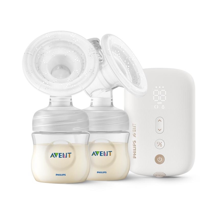 Philips Avent - Odsávačka materského mlieka elektronická DUO 5V