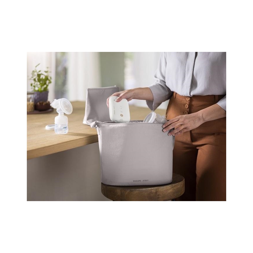 Philips Avent - Odsávačka materského mlieka elektronická DUO 5V