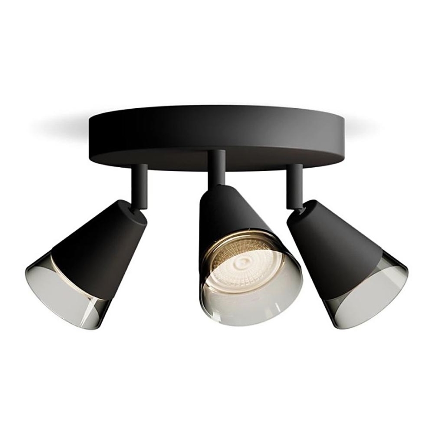Philips - Bodové svietidlo CLEFT 3xGU10/5W/230V