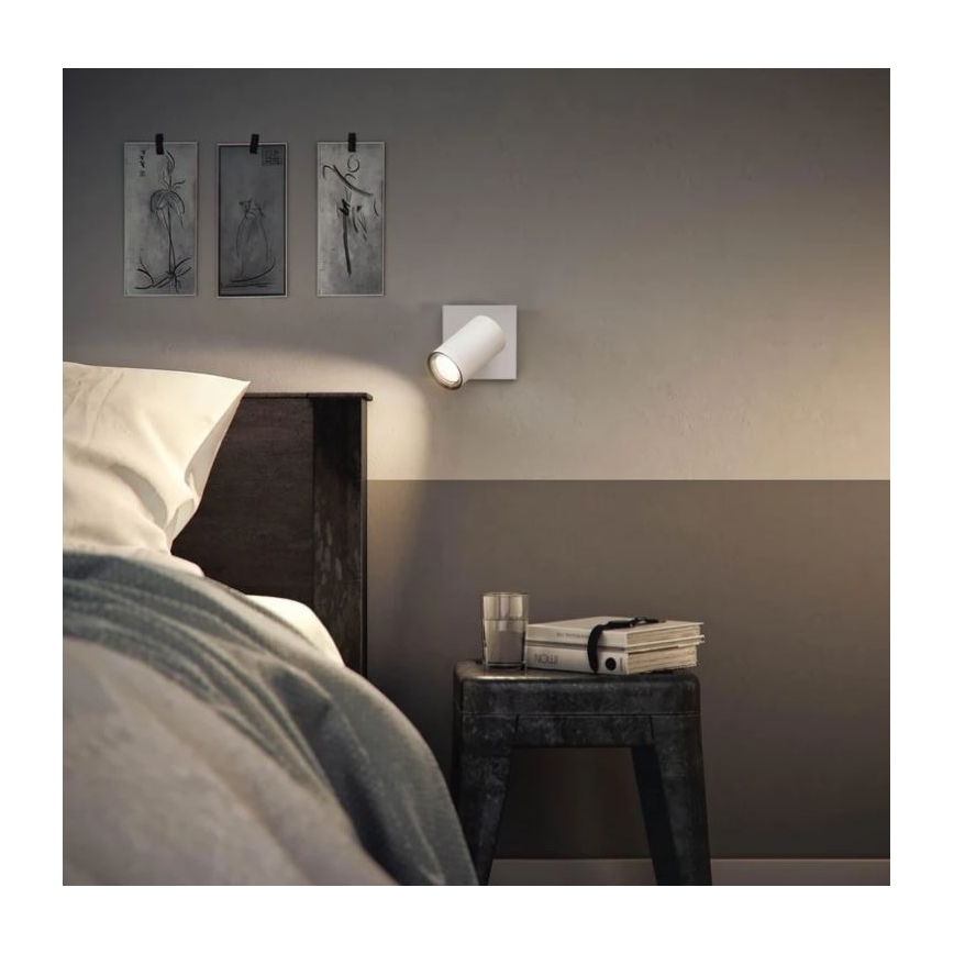 Philips - Bodové svietidlo KOSIPO 1xGU10/5,5W/230V biela