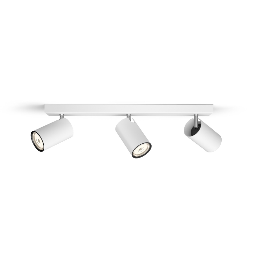 Philips - Bodové svietidlo KOSIPO 3xGU10/5,5W/230V biela