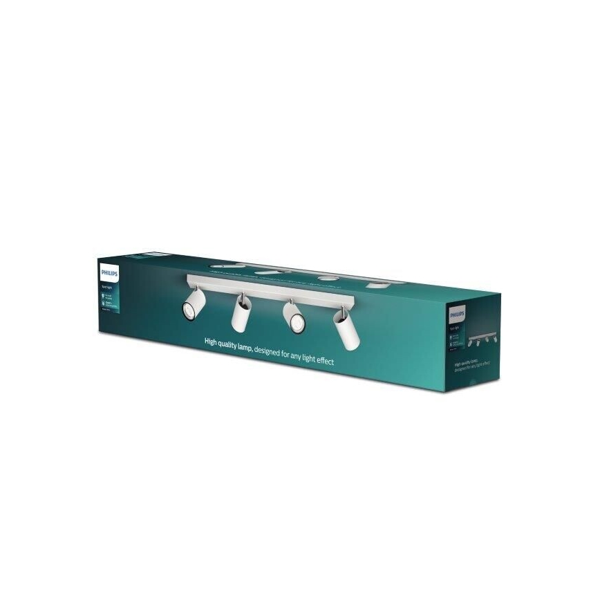 Philips - Bodové svietidlo 4xGU10/5,5W/230V