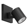 Philips - Bodové svietidlo RUNNER 1xGU10/20W/230V čierna