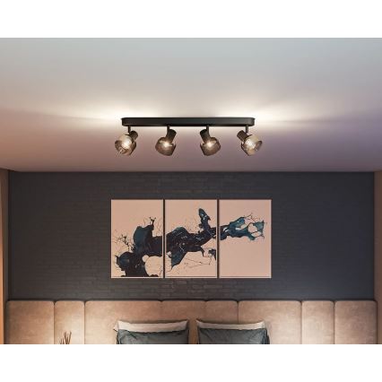 Philips - Bodové svietidlo SLEET 4xE14/25W/230V