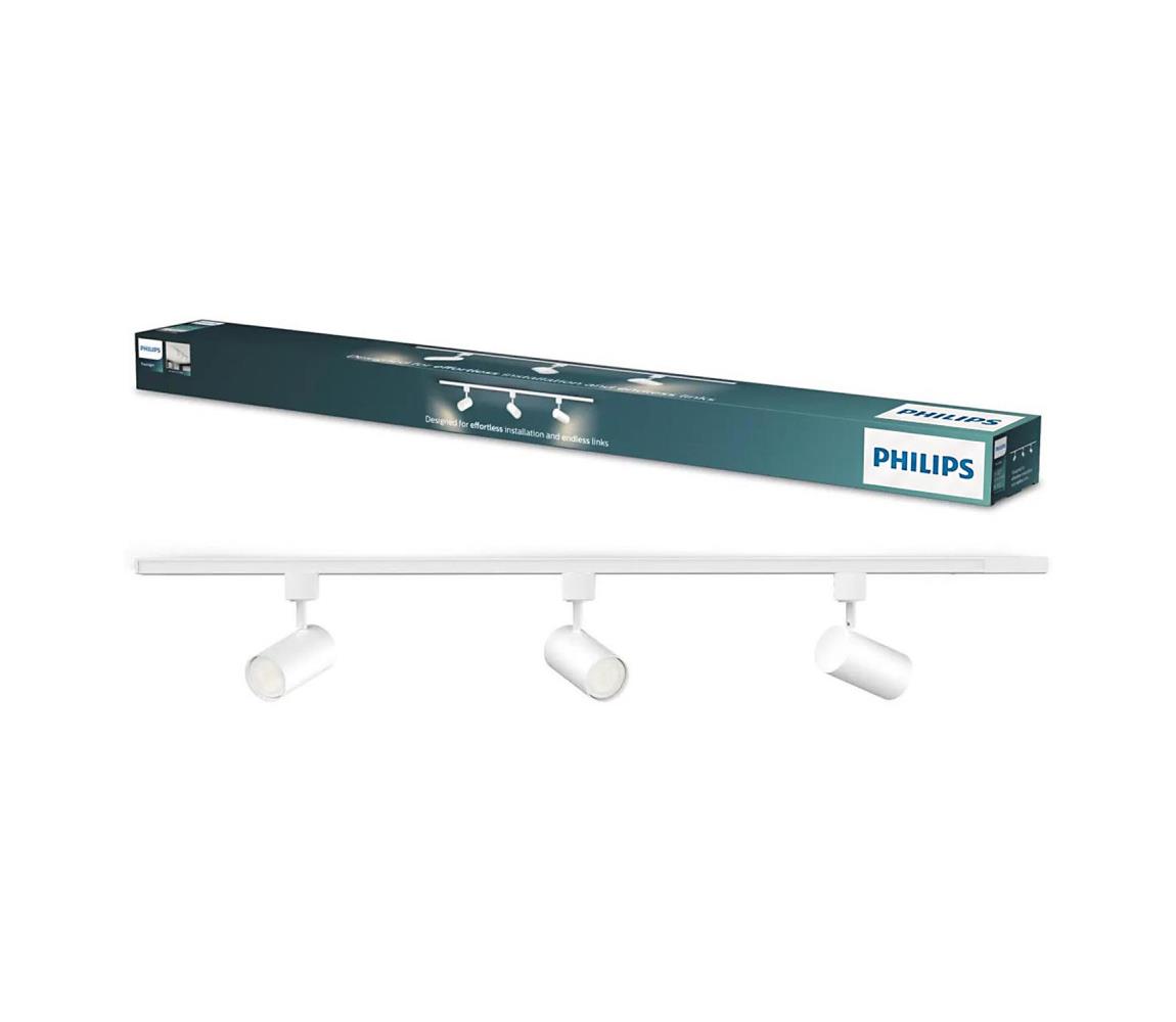 Philips - Bodové svietidlo v lištovom systéme EASYLINK 3xGU10/7W/230V 1m biela 8721103039750