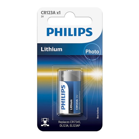 Philips CR123A/01B - Lithiová batéria CR123A MINICELLS 3V