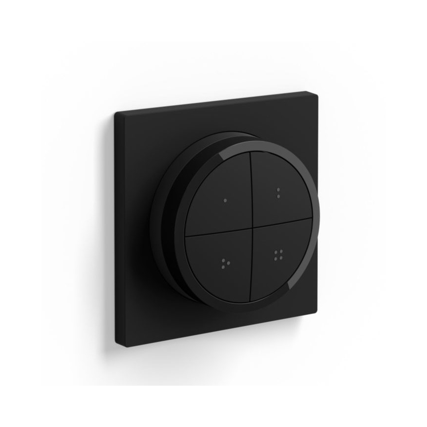 Philips - Diaľkový ovládač s vypínačom Hue TAP 1xCR2032 čierna