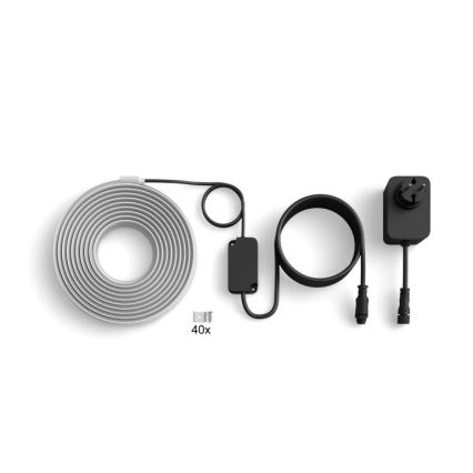 Philips -LED RGBW Stmievateľný vonkajší pás Hue FLUX 10m LED/30W/230V 2200-6500K IP67