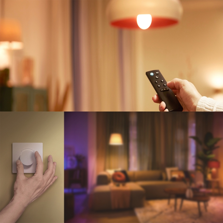 Philips - Inteligentný otočný stmievač SMART 3,7 V 200 mAh