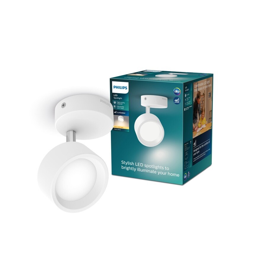 Philips - LED Bodové svietidlo LED/5,5W/230V biela