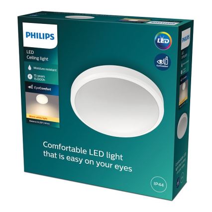 Philips - LED Kúpeľňové stropné svietidlo BALANCE LED/17W/230V IP44