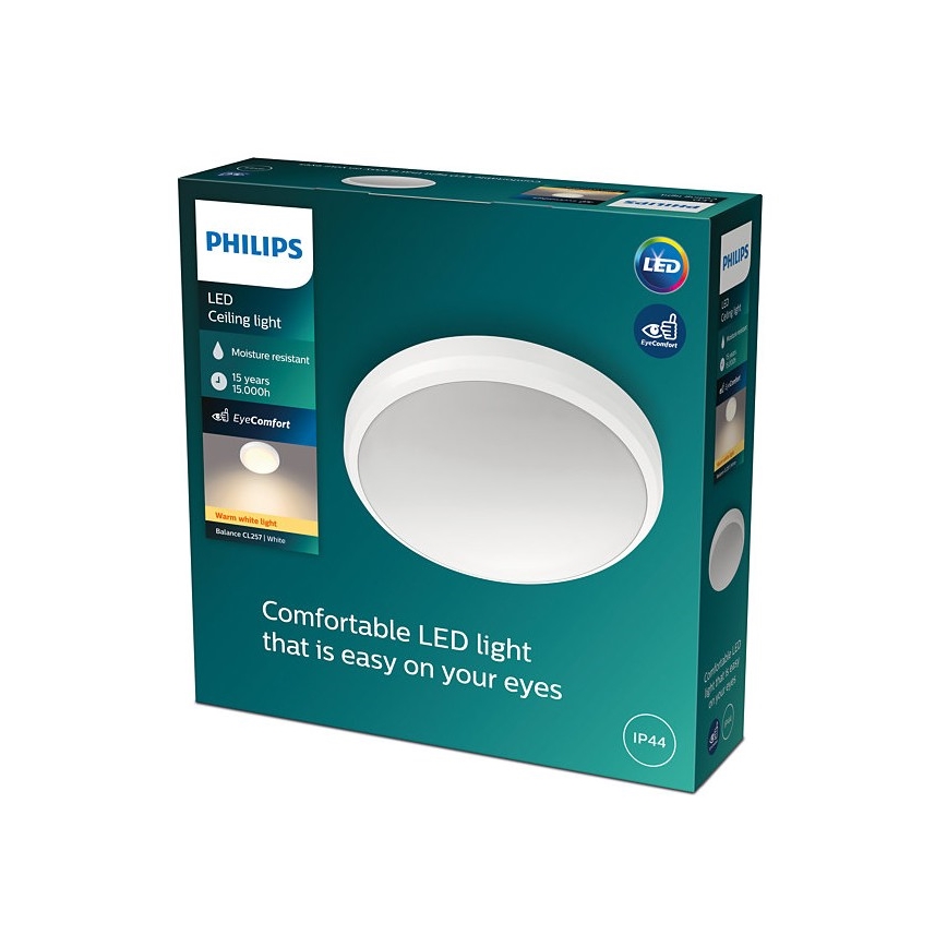 Philips - LED Kúpeľňové stropné svietidlo BALANCE LED/6W/230V IP44