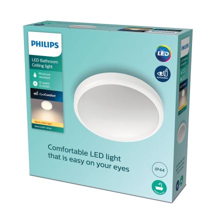 Philips - LED Kúpeľňové stropné svietidlo LED/17W/230V 2700K IP44