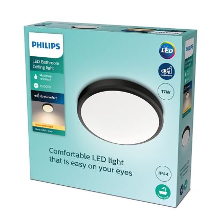 Philips - LED Kúpeľňové stropné svietidlo LED/17W/230V IP44