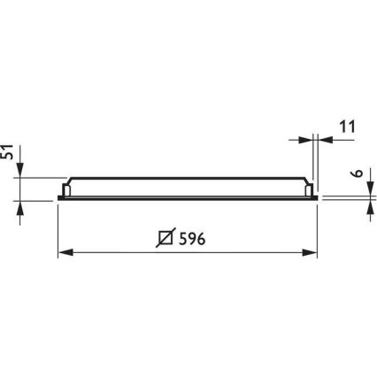 Philips TBS165 G 4xTL5-14W/840 HF C3 PIP - LED Podhľadové svietidlo 4xG5-TL5/14W/230V