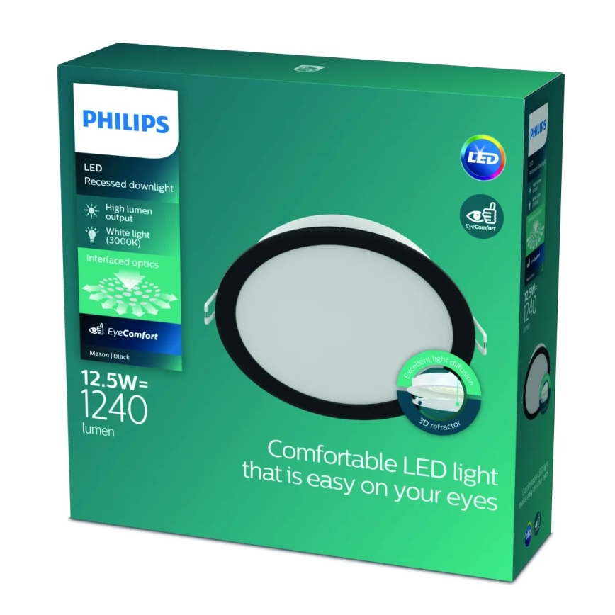 Philips - LED podhľadové svietidlo MESON LED/12,5W/230V 3000K