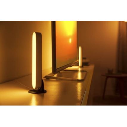 Philips 78203/31/E7 - LED RGB Stmievateľná stolná lampa HUE WHITE AND COLOR AMBIANCE LED/6W/230V