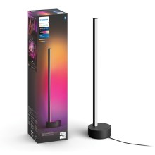 Philips - LED RGB Stmievateľná stolná lampa Hue LED/12W/230V 2000-6500K čierna