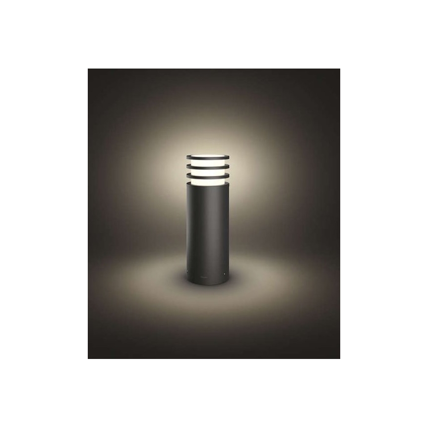 Philips - LED RGB stmievateľná vonkajšia lampa Hue LUCCA 1xE27/8,1W/230V 40 cm 1000-20000K IP44